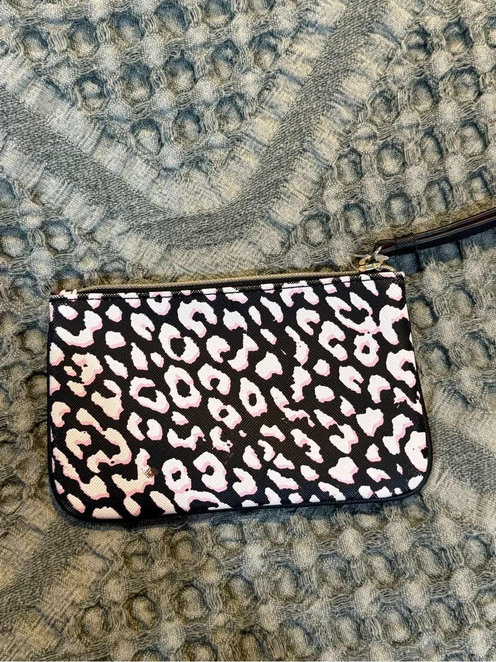 Victoria's Secret Pink Leopard Wristlet purse